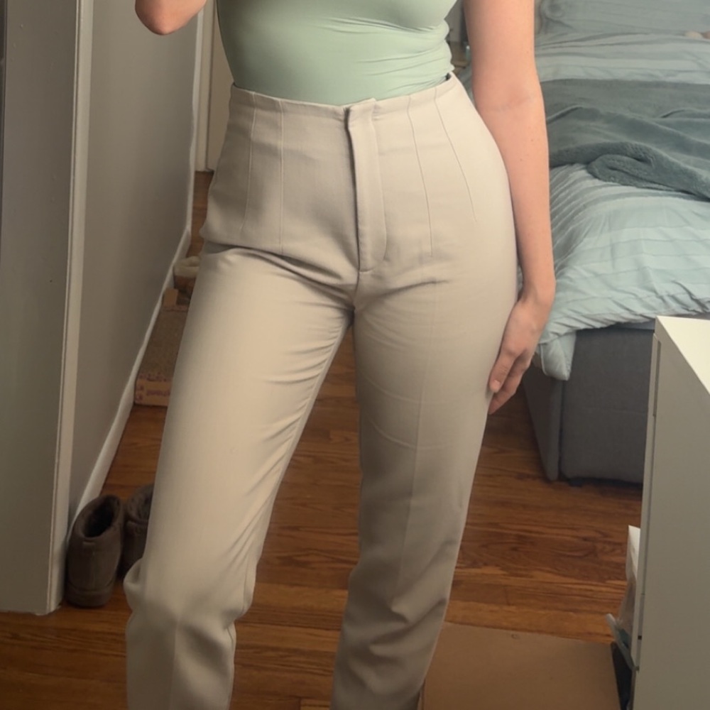 Abercrombie & Fitch slim straight tailored pant